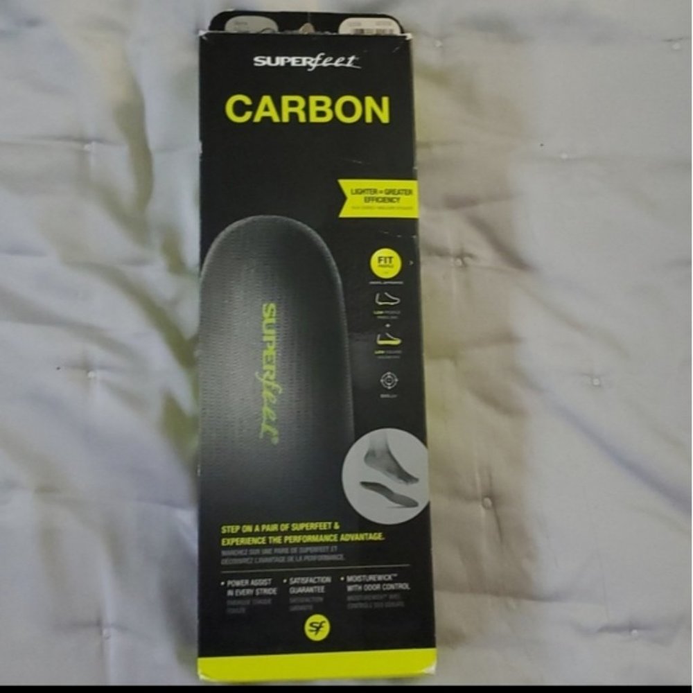Superfeet CARBON Fit Insoles - Size C